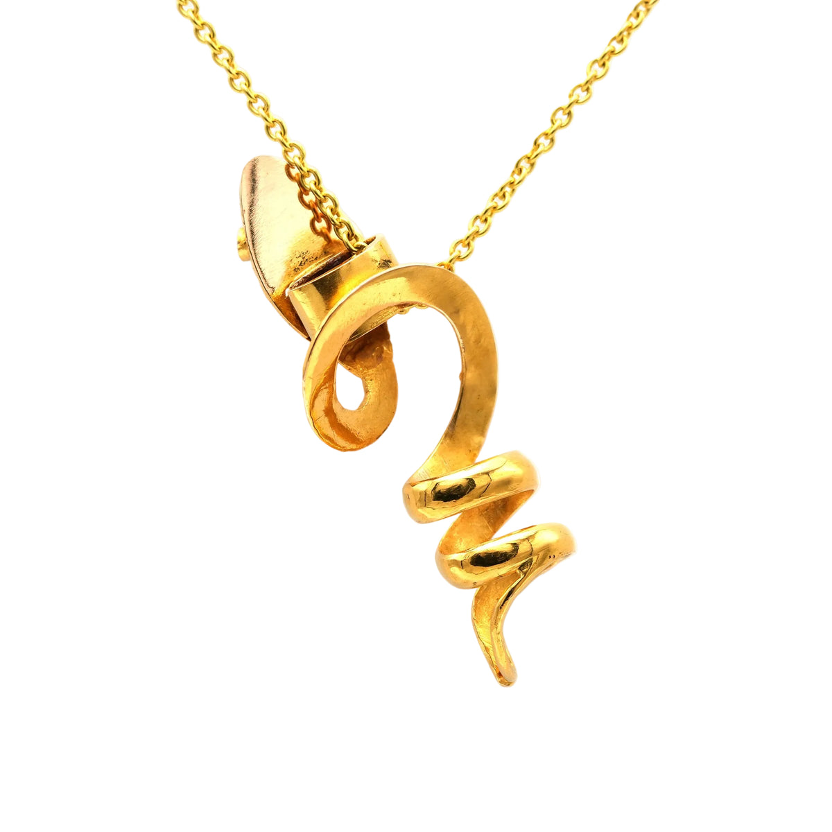 Pendentif en or jaune, rubis et perles