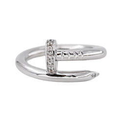 Cartier Bague Juste un clou Or blanc Diamant