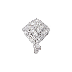 Pendentif Or blanc Diamant