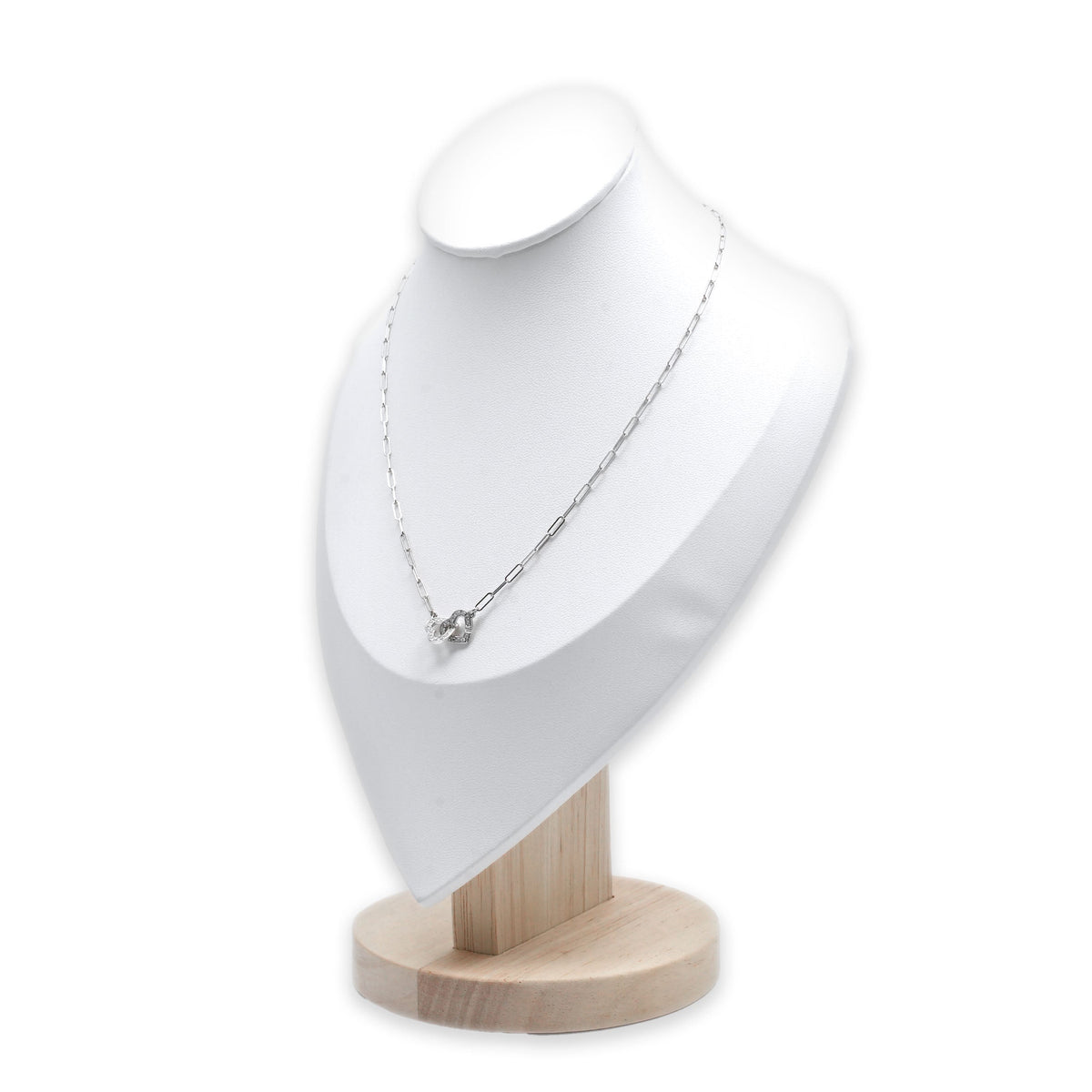 Collier Pendentif DINH VAN en or blanc et diamants