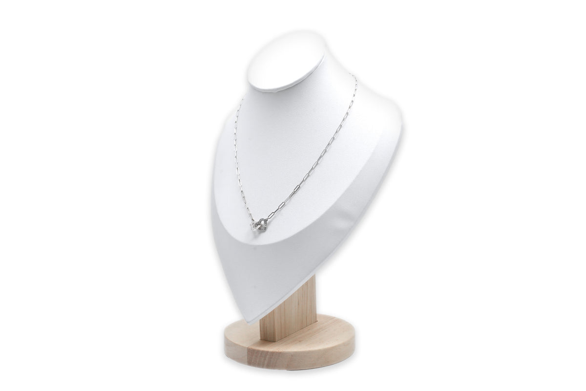 Collier Pendentif DINH VAN en or blanc et diamants