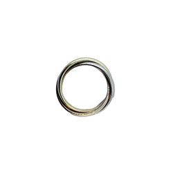 Bague CARTIER "Trinity" en or blanc, or jaune et or rose