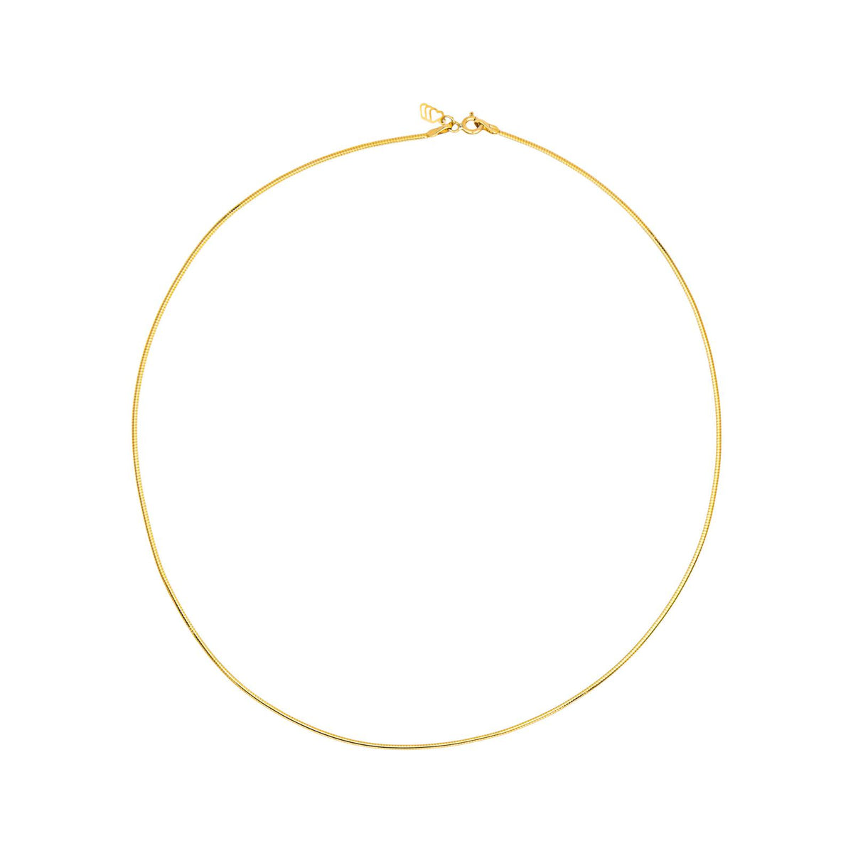Collier Maille omega Or jaune