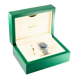 Montre ROLEX "Datejust 41" en acier et or blanc
