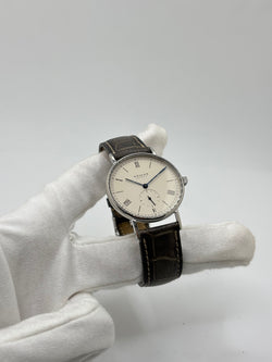 Montre NOMOS en acier et cuir