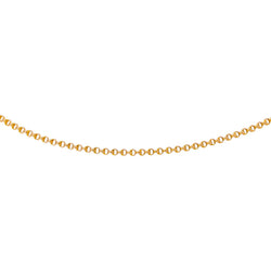 Collier maille Jaseron Or rose