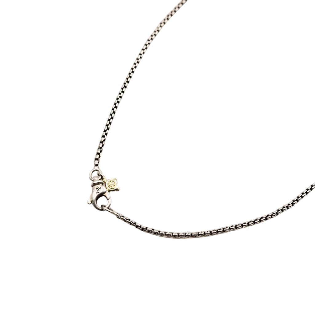 Collier Pendentif DAVID YURMAN en argent et diamants