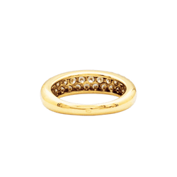 Bague Cartier, "Mimi", or jaune, diamants.