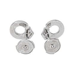 Dinh Van Boucles d'oreilles Menottes Or blanc Diamant