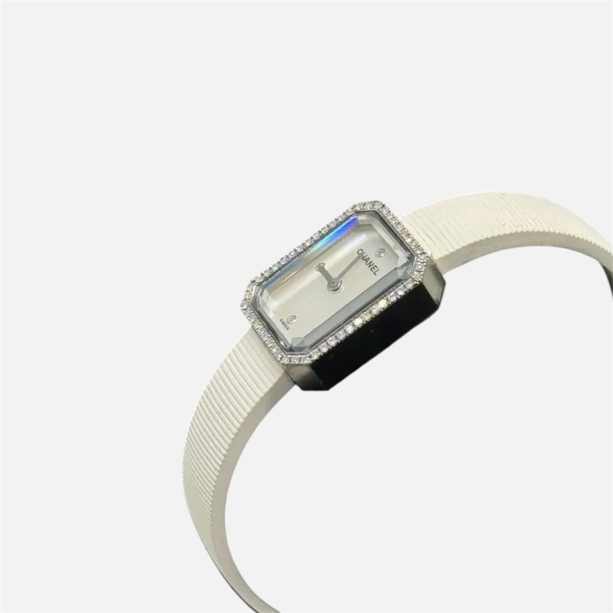 Montre CHANEL Première Mini en acier et nacre