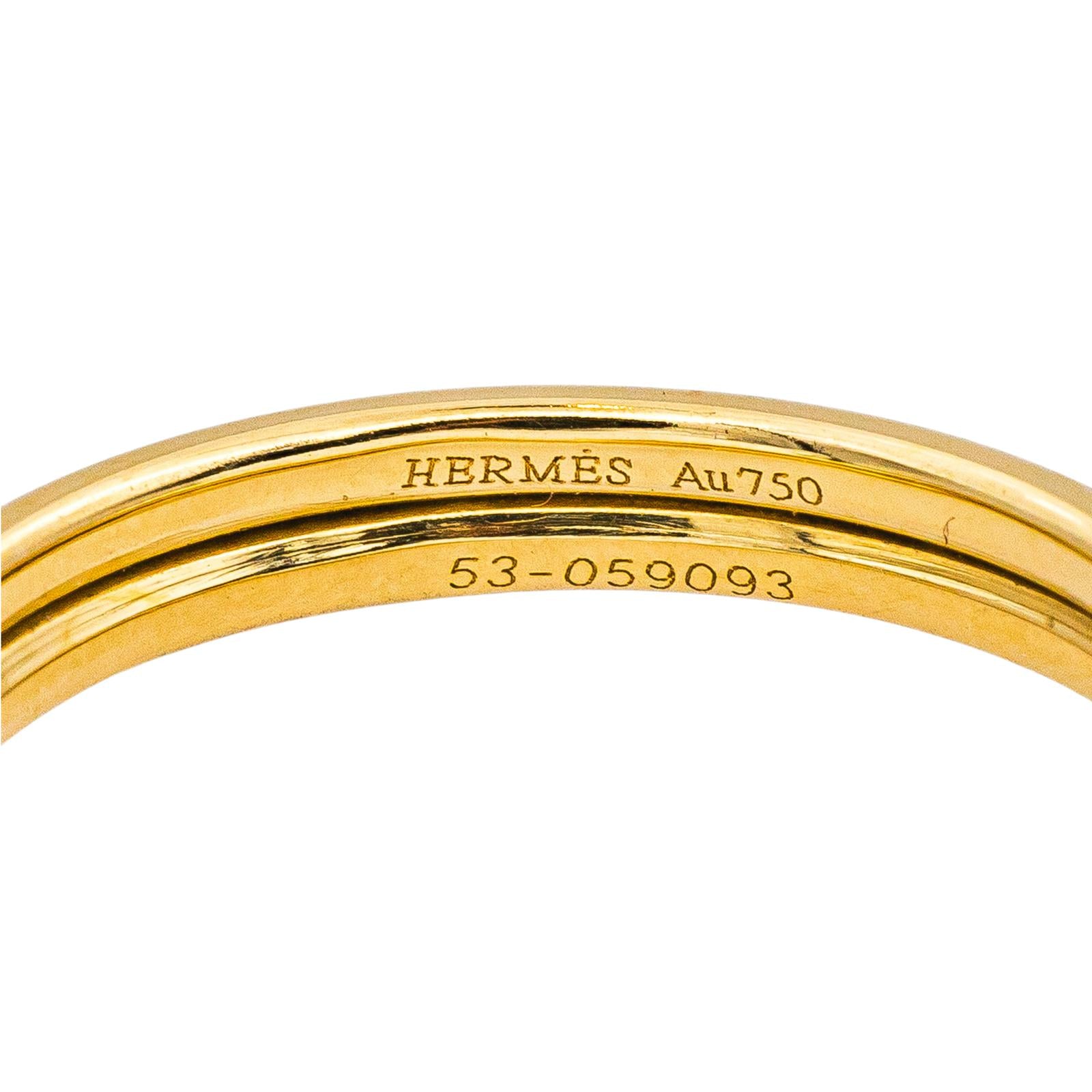 Hermès Bague  Or jaune