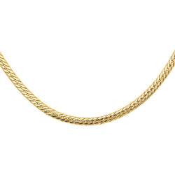 Collier Maille anglaise Or jaune