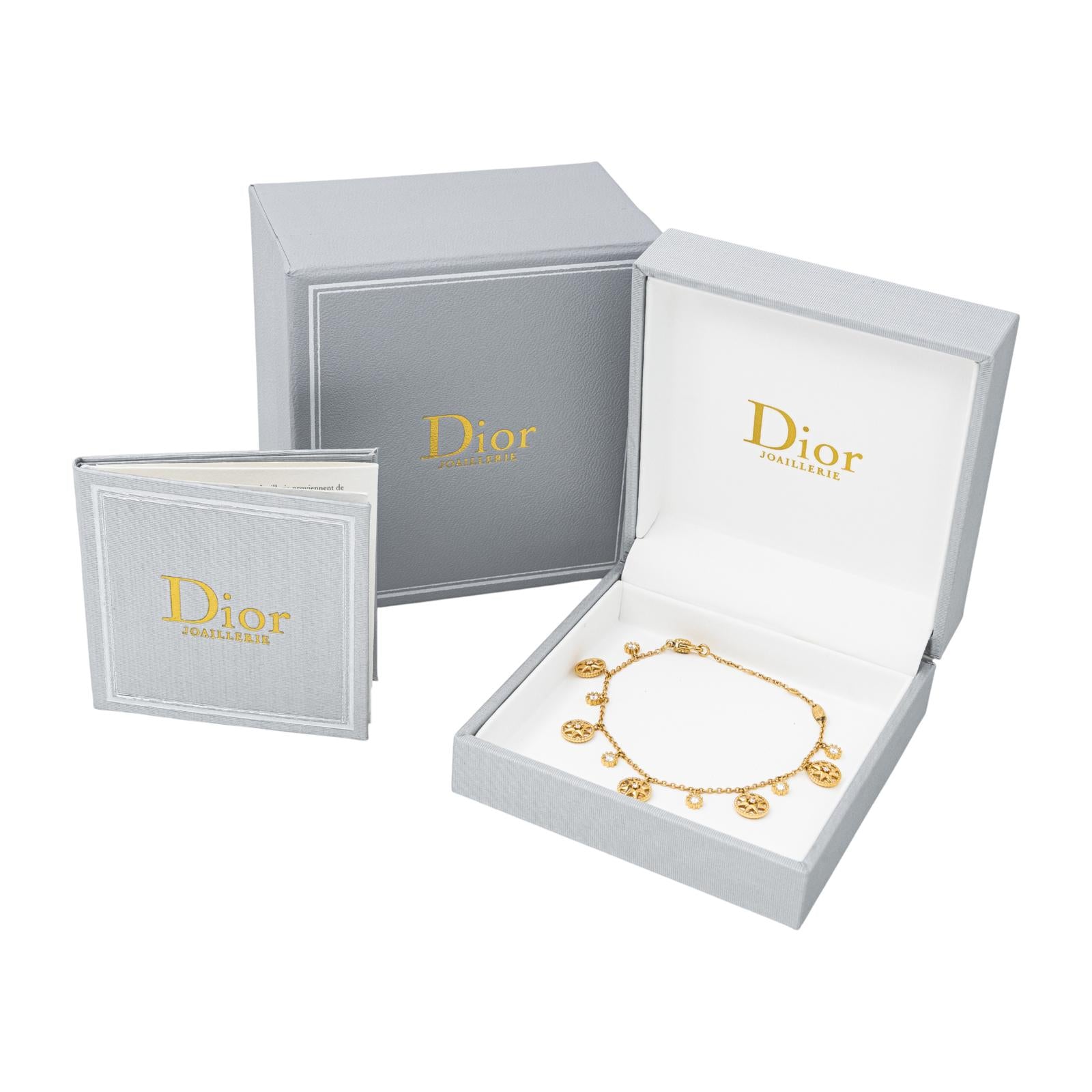 Dior Bracelet Rose des vents Or jaune Diamant