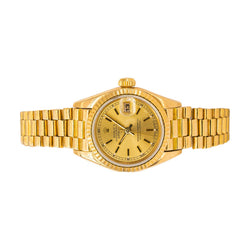Rolex Montre Lady Datejust Or jaune