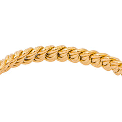 Bracelet Maille américaine Or rose