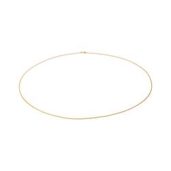 Collier Maille forçat Or jaune