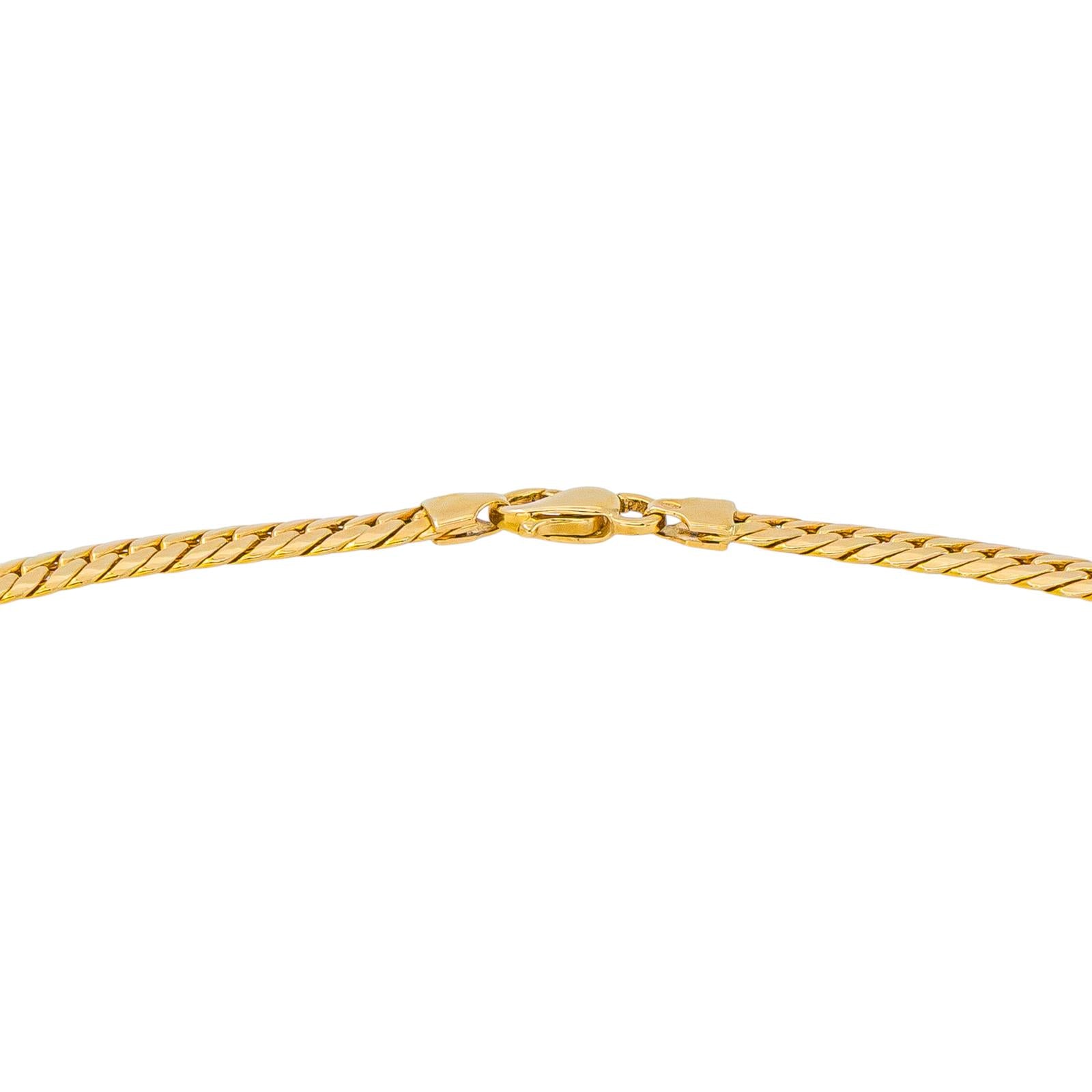 Collier Maille en or jaune