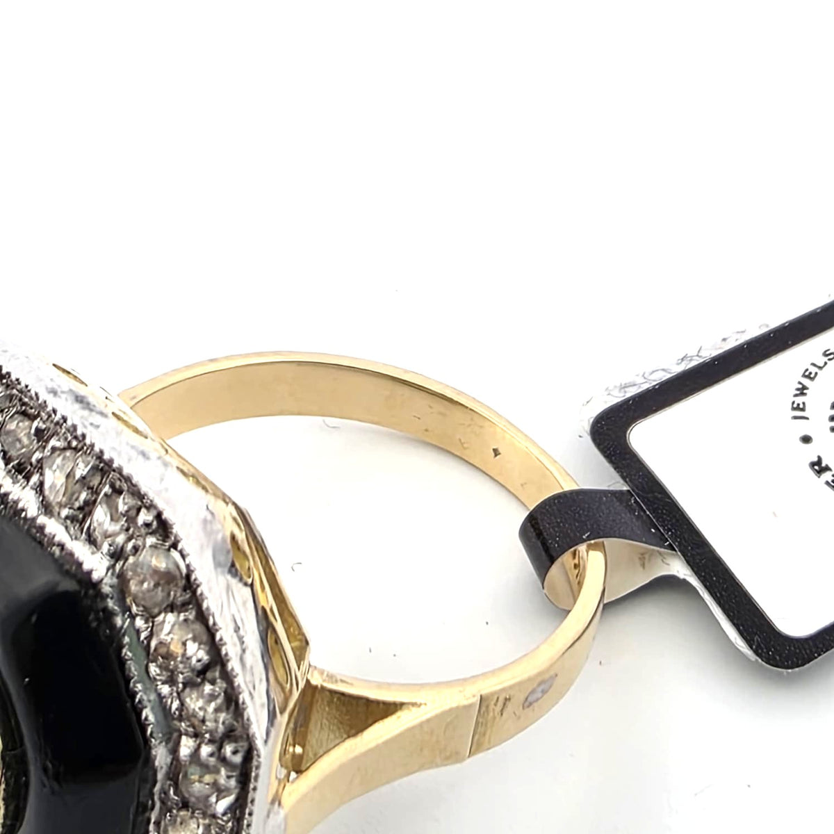 Bague Entourage en or blanc, or jaune et diamatns