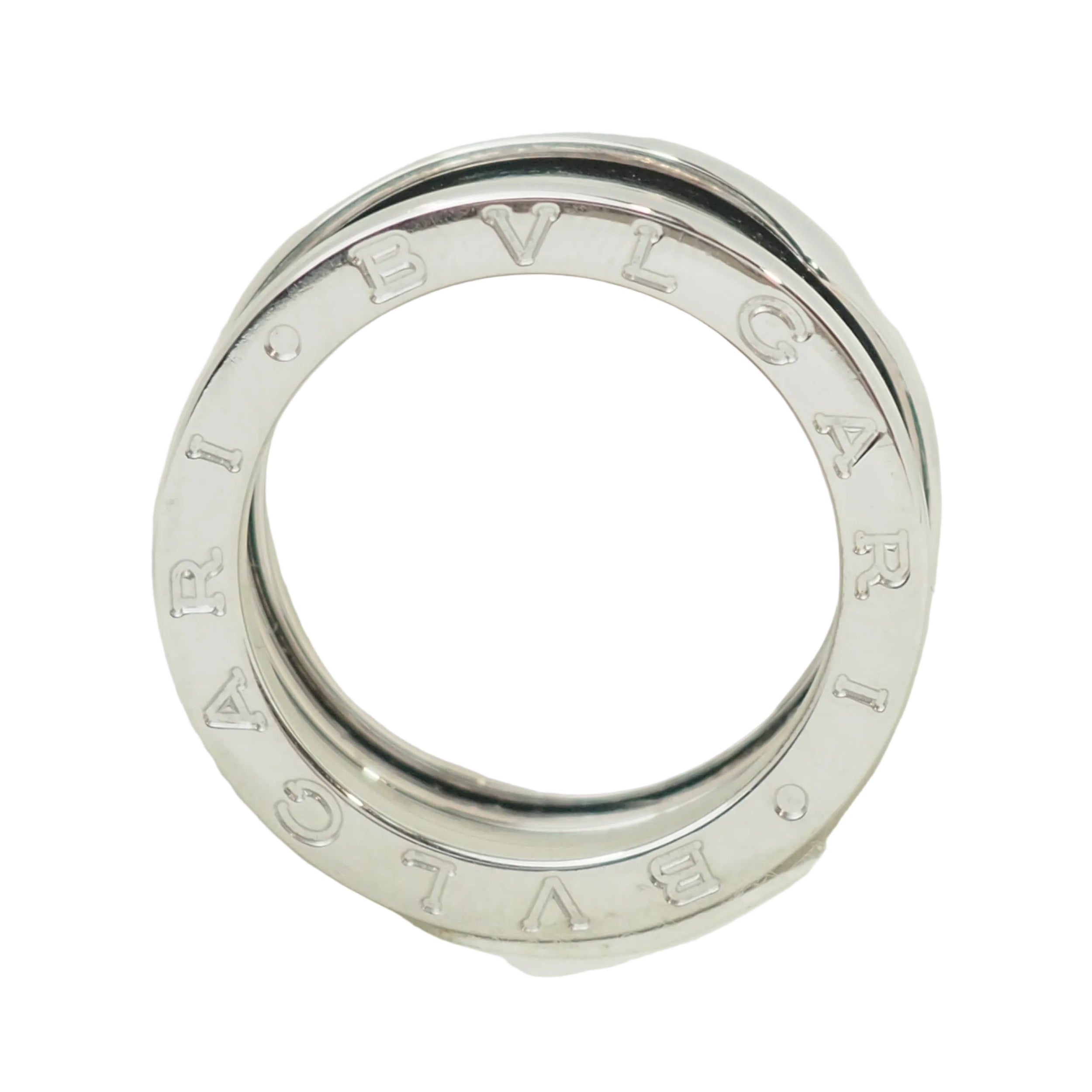 Bague Bandeau BULGARI "B.Zéro1" en or blanc