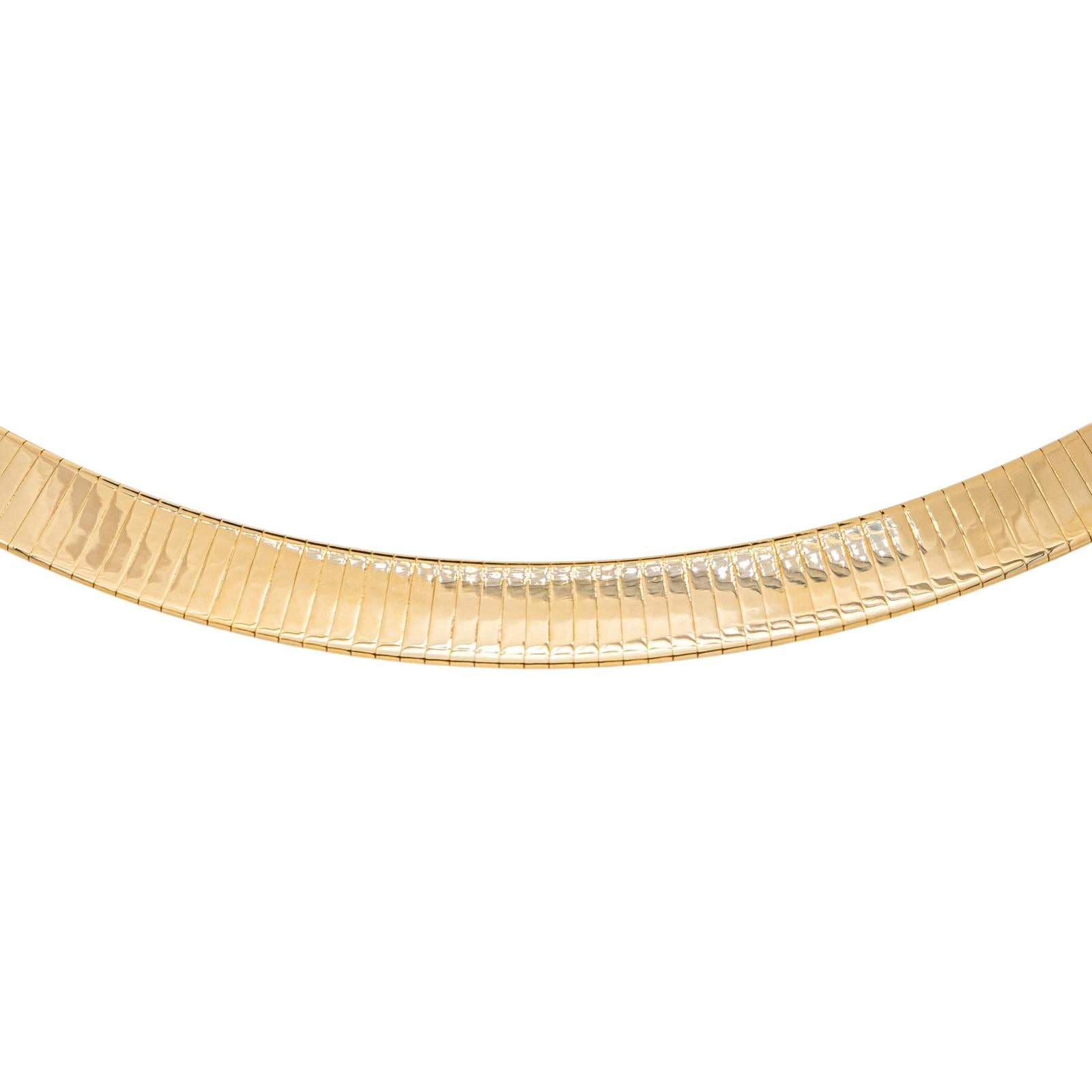 Collier Maille Oméga Or jaune
