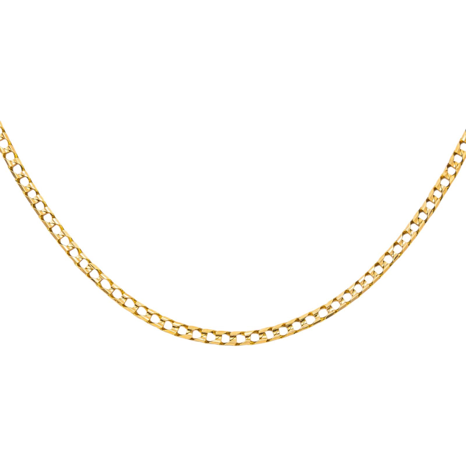 Collier Maille Gourmette Or jaune