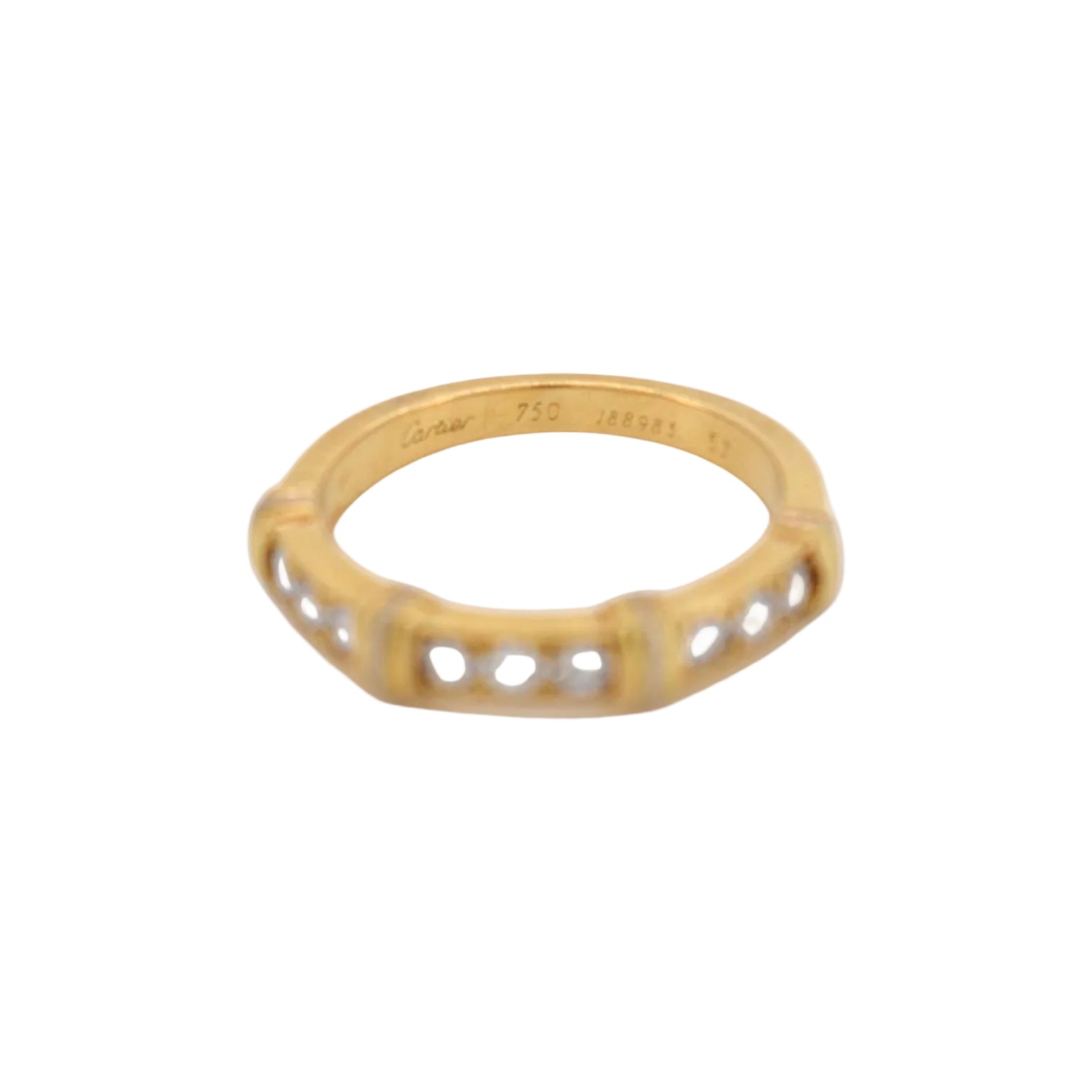 Bague CARTIER "Contessa" en or jaune et diamants
