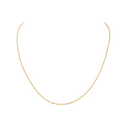 Collier Maille forçat Or jaune
