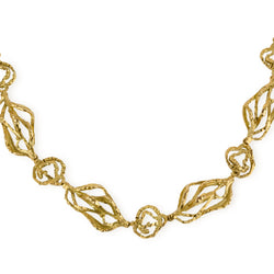 Collier Sautoir transformable CHAUMET en or jaune