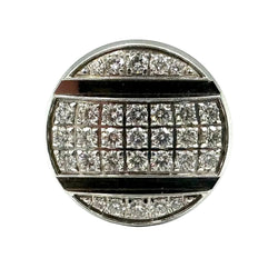 Bague Cocktail CHAUMET "Class One Croisière" en or blanc et diamants