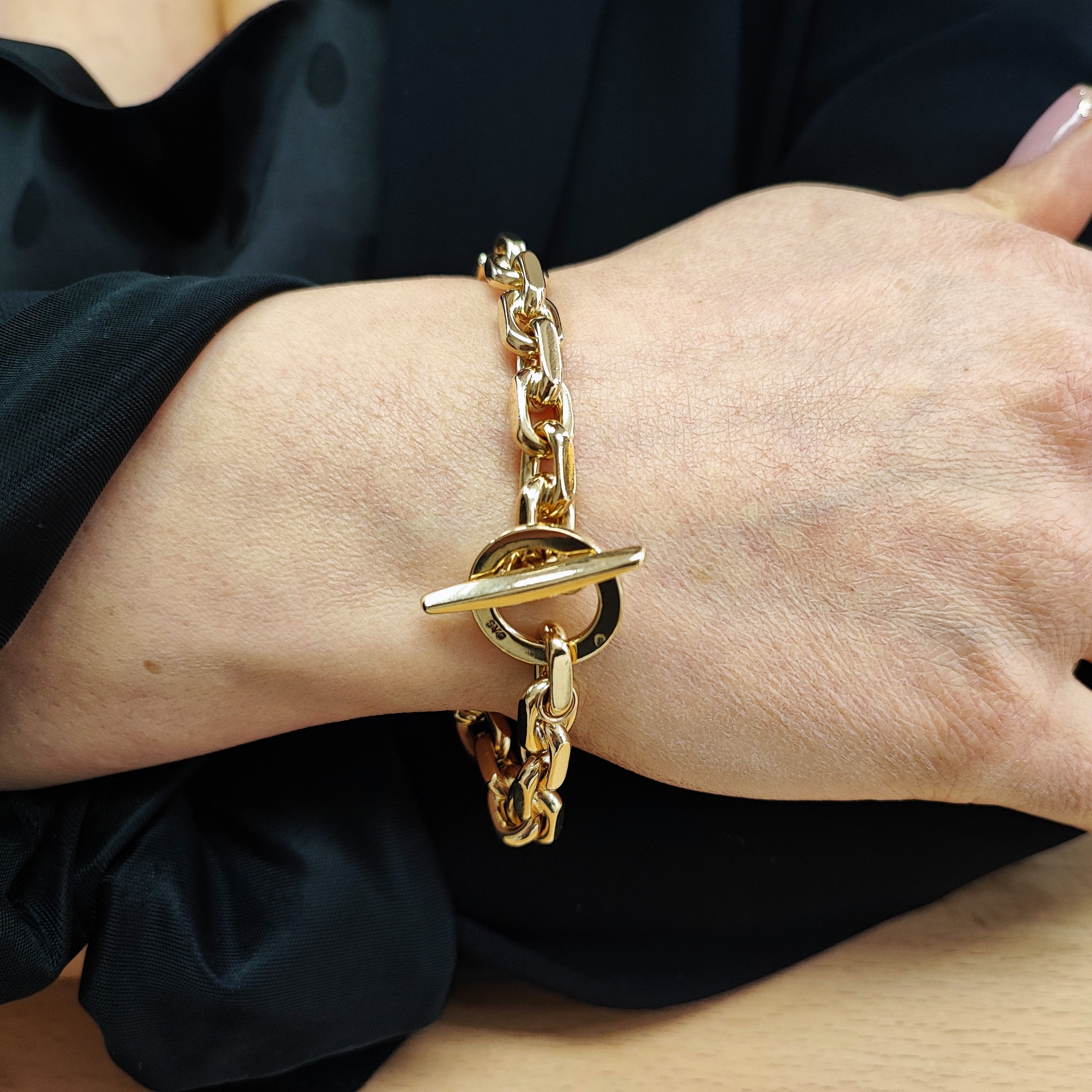 Bracelet Maille en or jaune