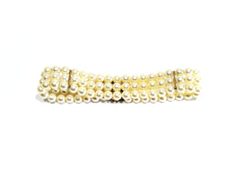 Bracelet en or et perles