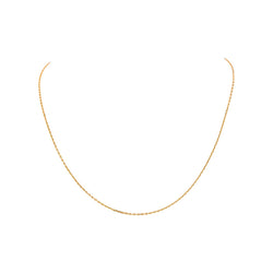 Collier Maille forçat Or jaune