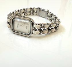 Montre Chanel Première en acier et cuir XXL