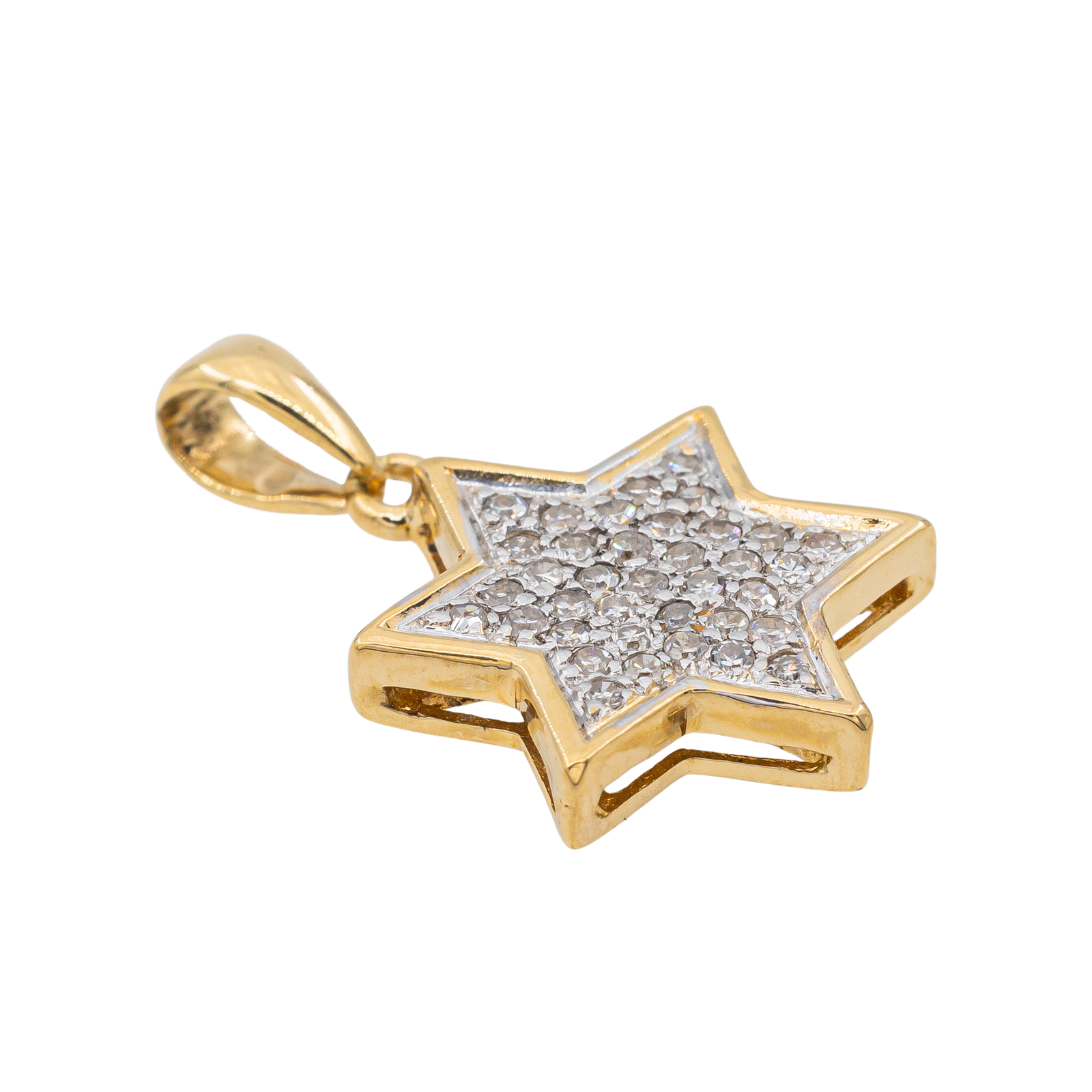 Pendentif Religieux Or jaune Diamant