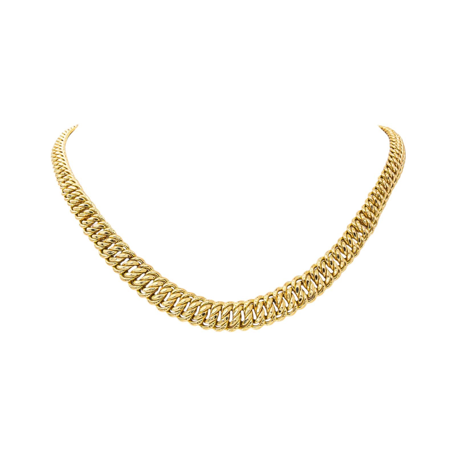 Collier Maille en or jaune