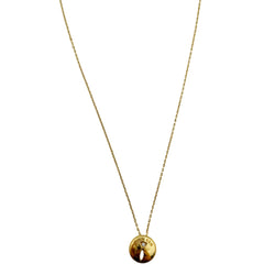 Collier Pendentif DINH VAN "Punaise" en or jaune et diamant