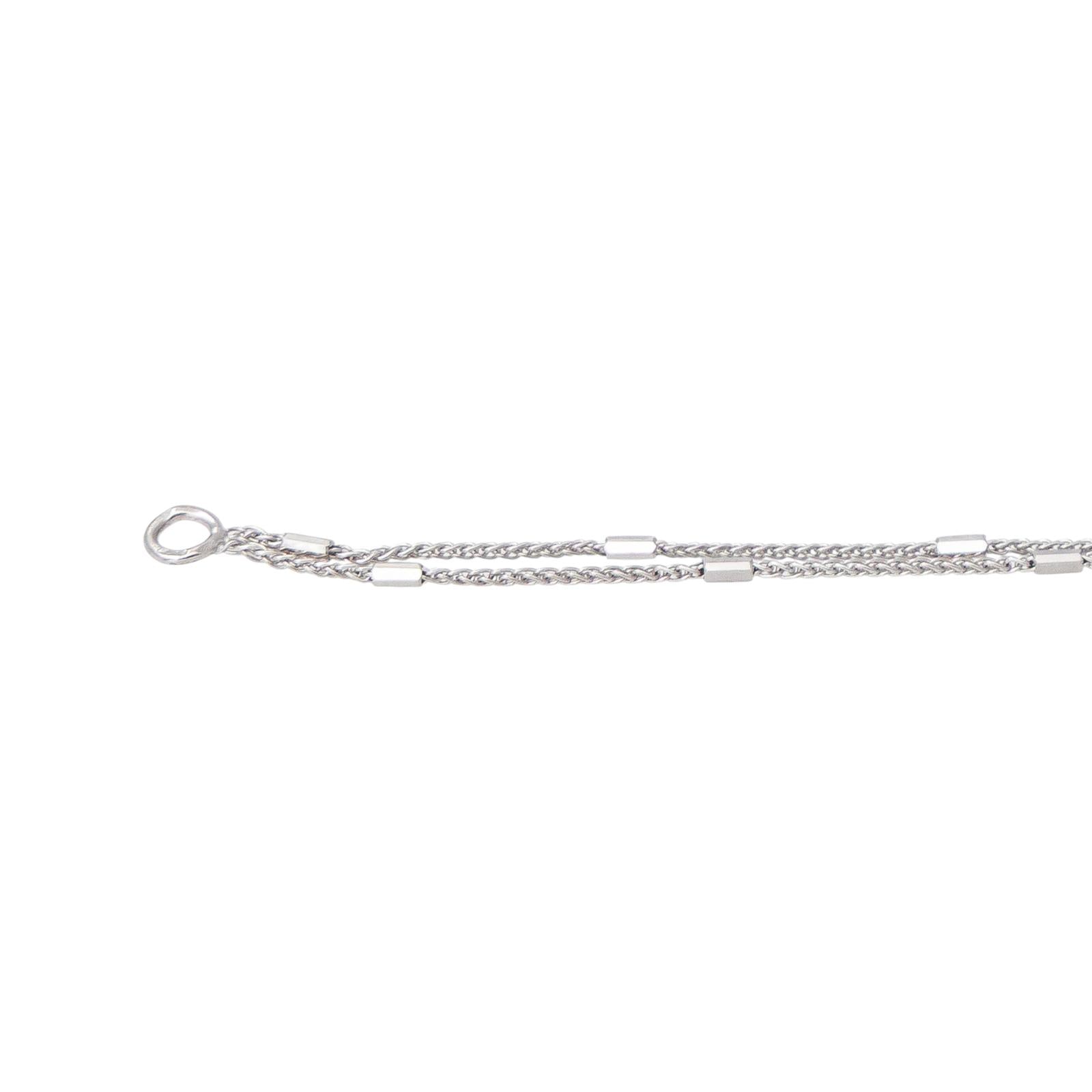 Collier Or blanc