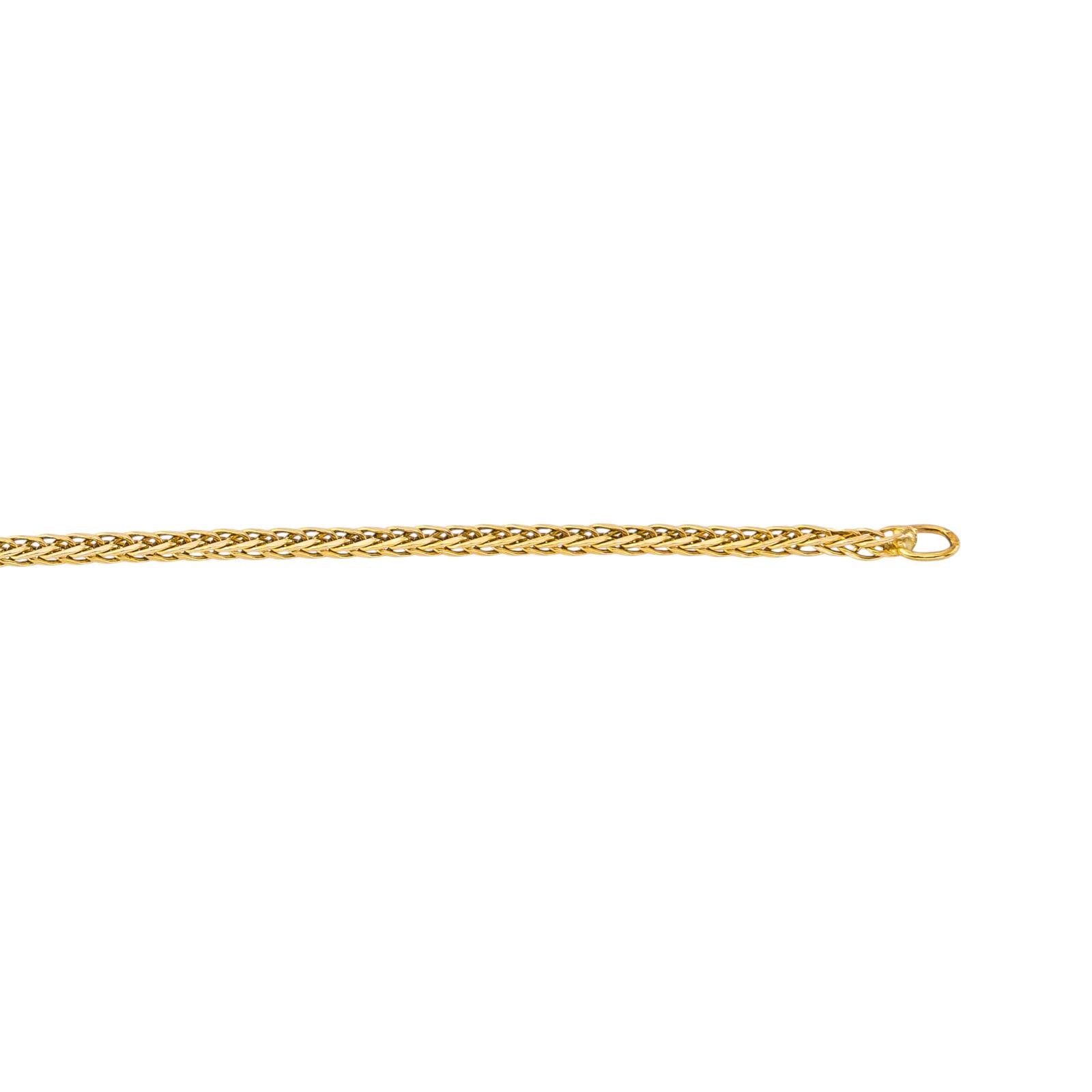 Collier Maille tressée Or jaune