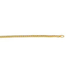 Collier Maille tressée Or jaune