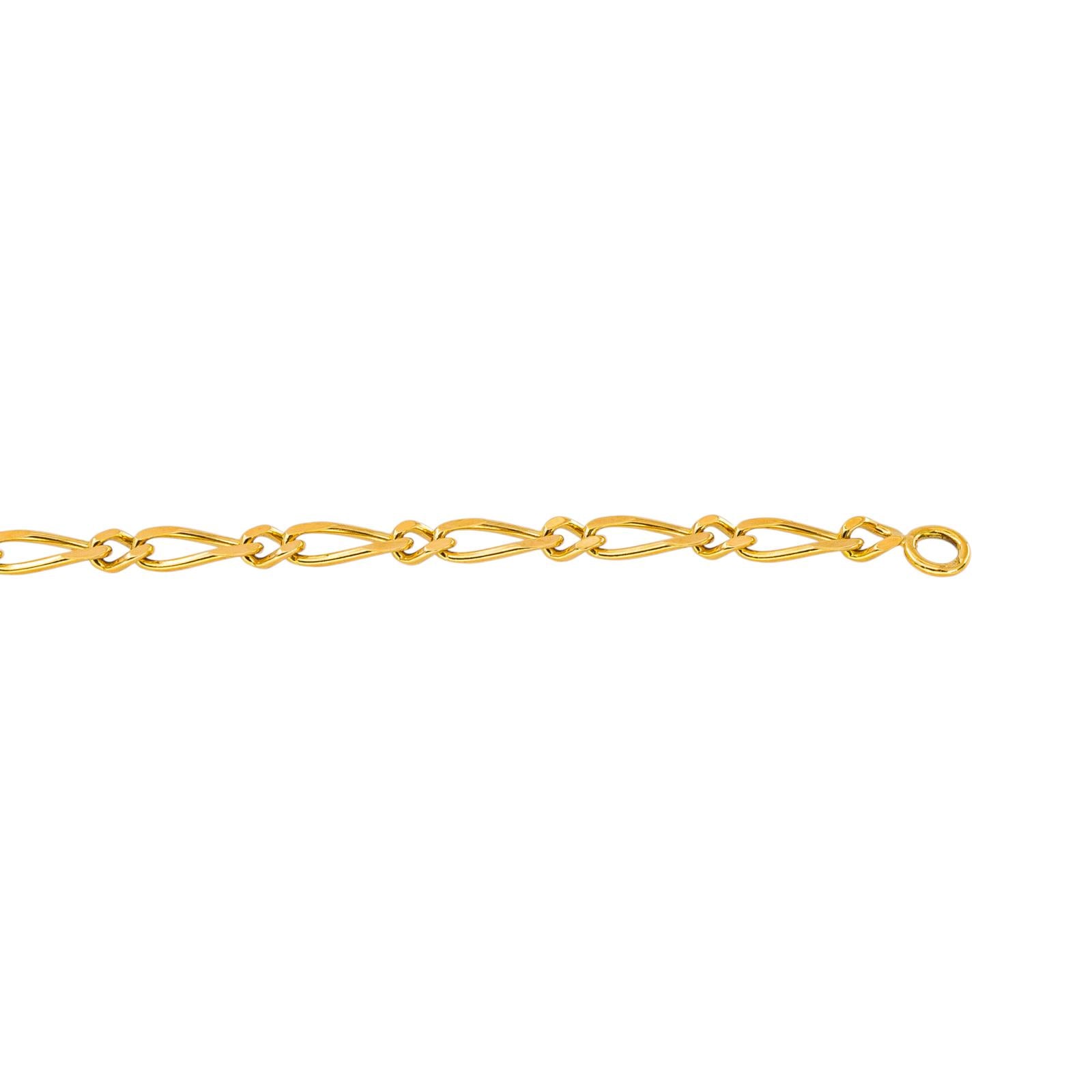 Collier Maille Figaro Or jaune