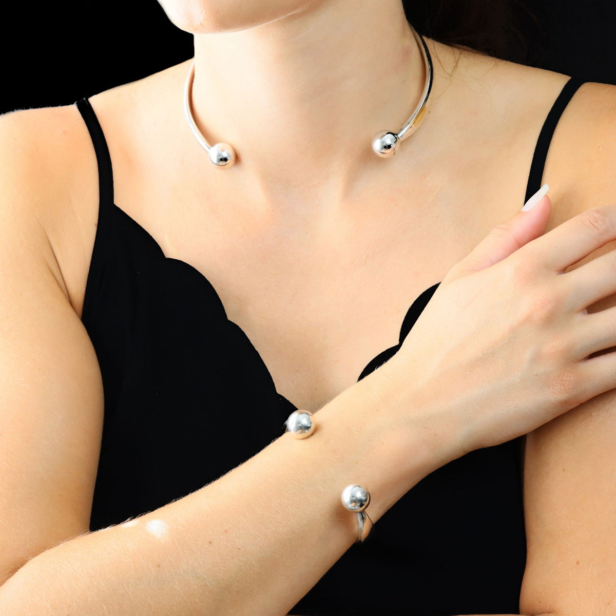 Collier Torque en argent