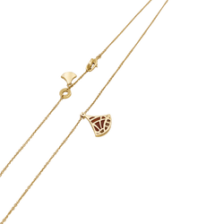 Collier Pendentif BULGARI "Divas' Dream" en or rose, cornaline et diamants