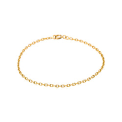 Bracelet Maille Forçat Or jaune