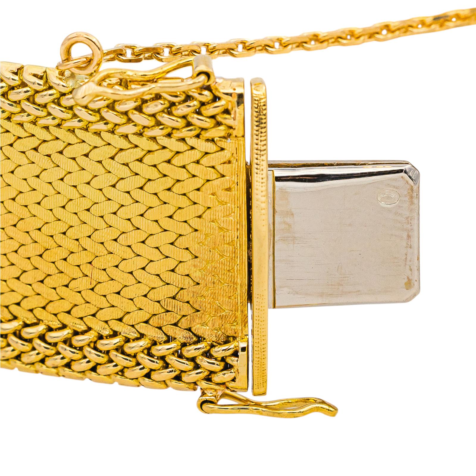 Bracelet Manchette Or jaune