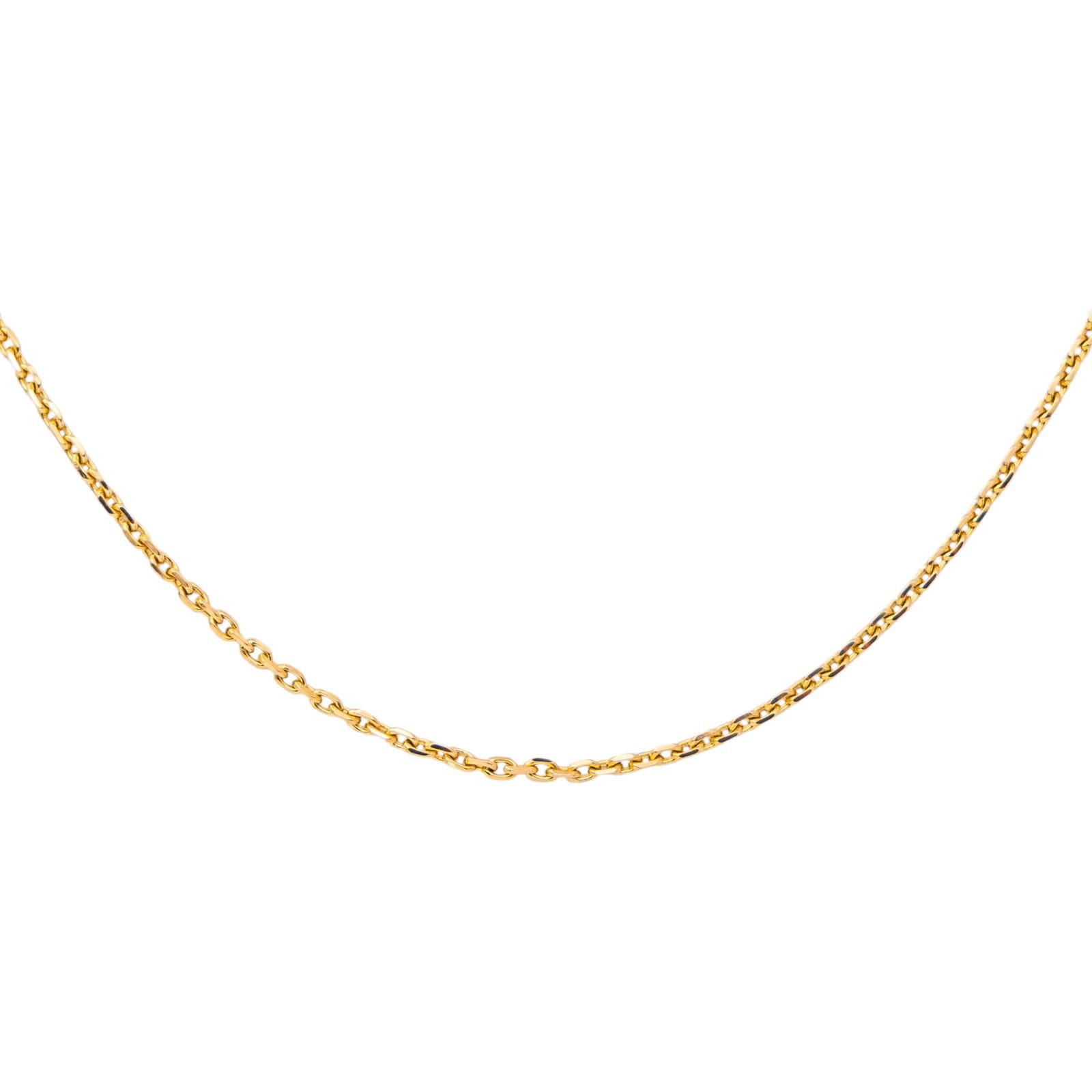 Collier Maille Forçat Or jaune