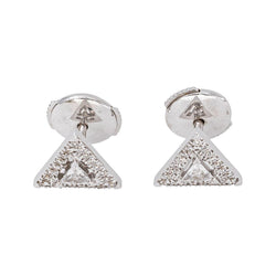 Messika Boucles d'oreilles Puces Théa Or blanc Diamant