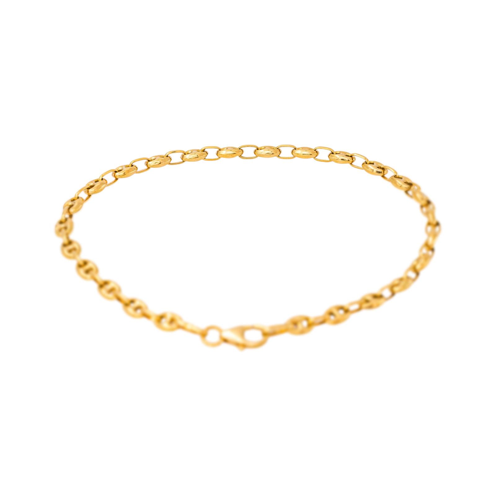 Bracelet Maille en or jaune