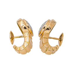 Boucles d'oreilles Or jaune Diamant