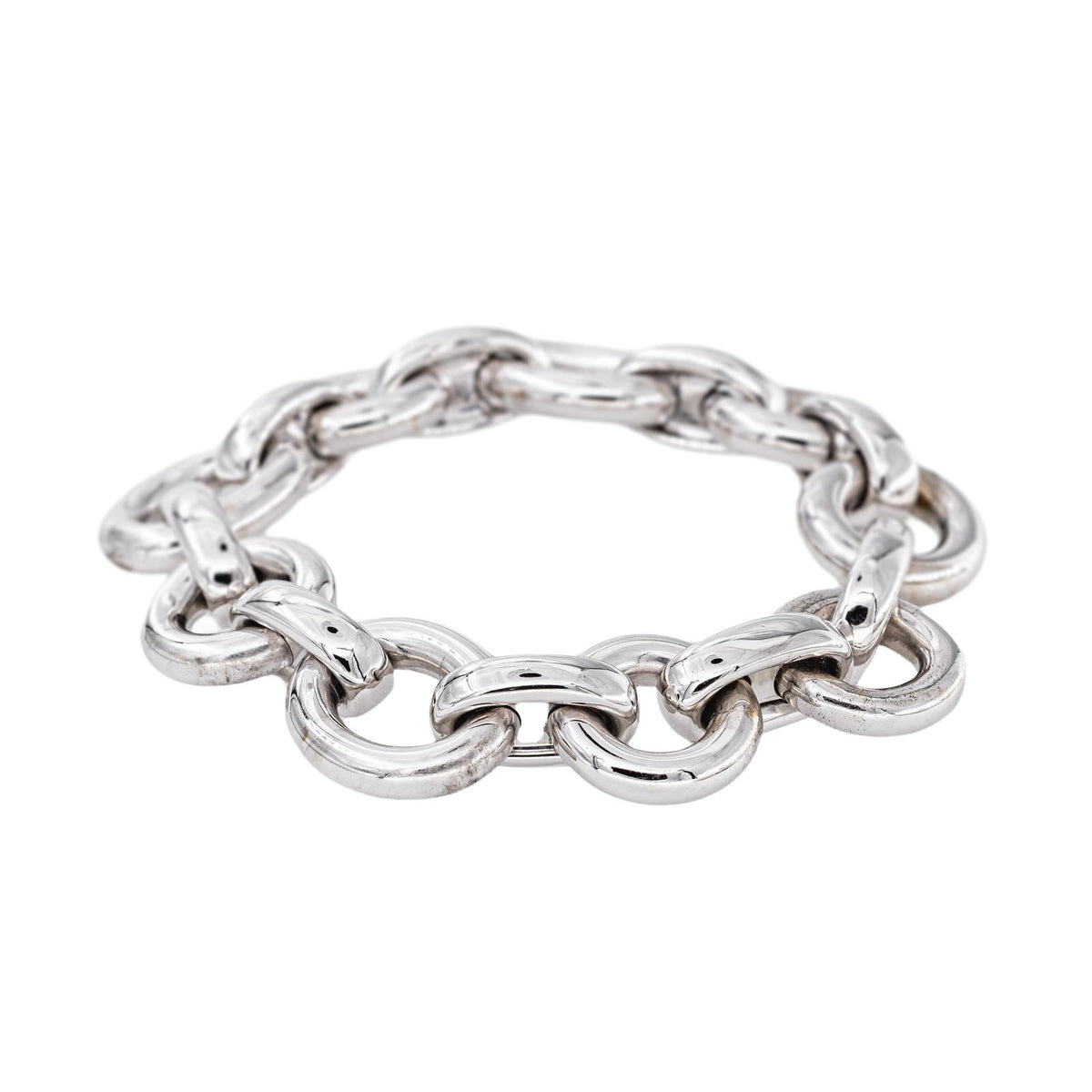 Chaumet Bracelet maillons Jaseron  Or blanc