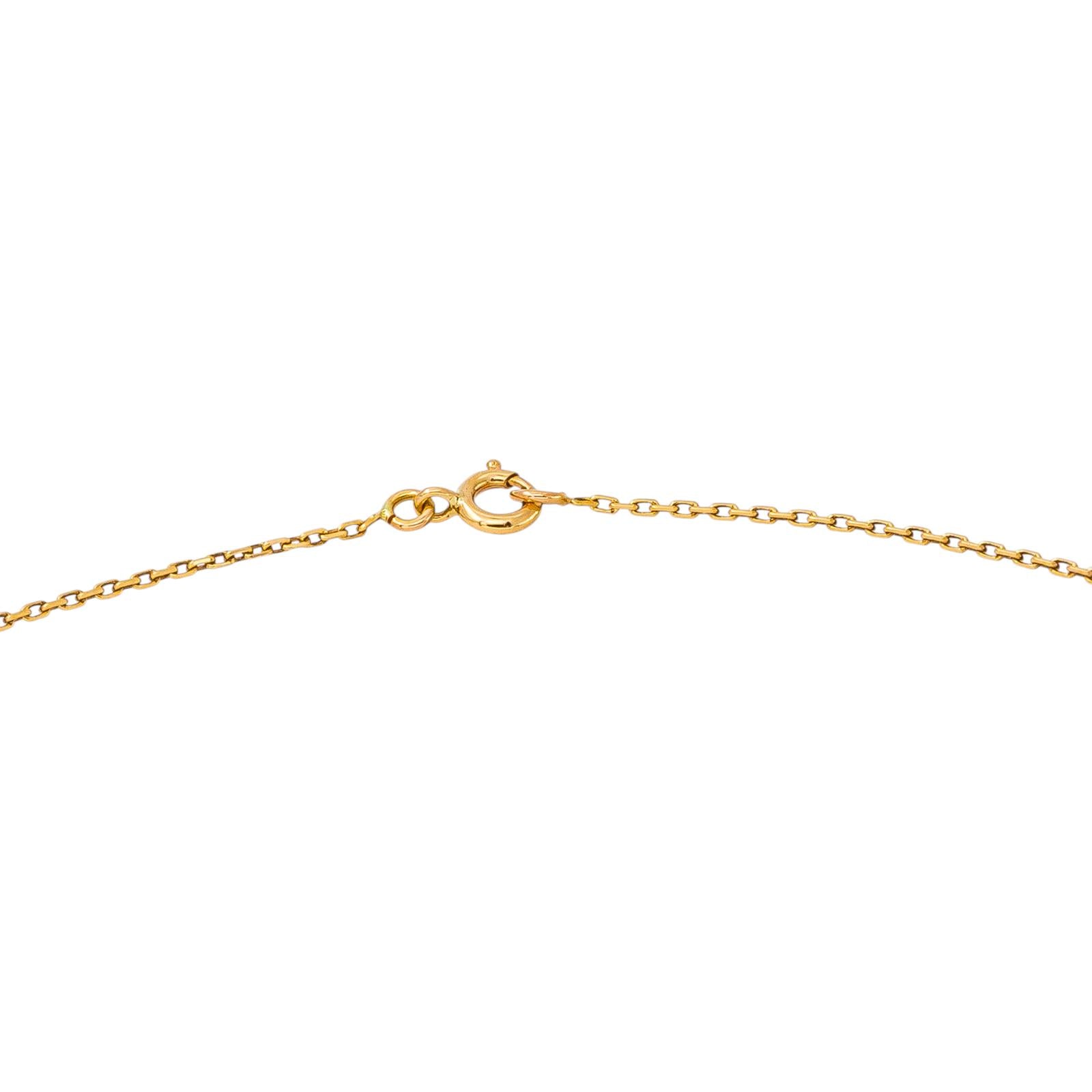 Collier Chaîne en or jaune